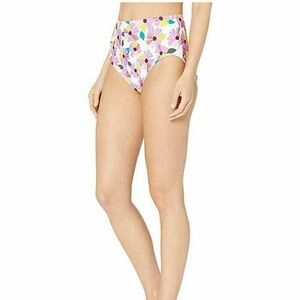 Kate Spade Wallflower High Waist Swimsuit Bikini Bottoms Small